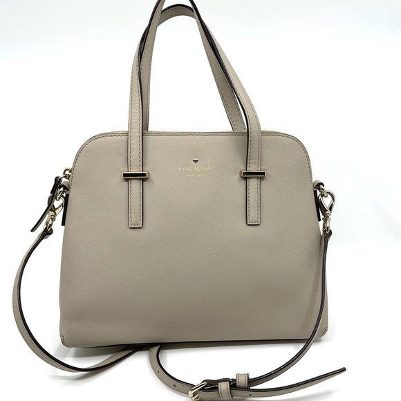 Kate Spade New York Cedar Street Zip Satchel Taupe - Picture 1 of 11